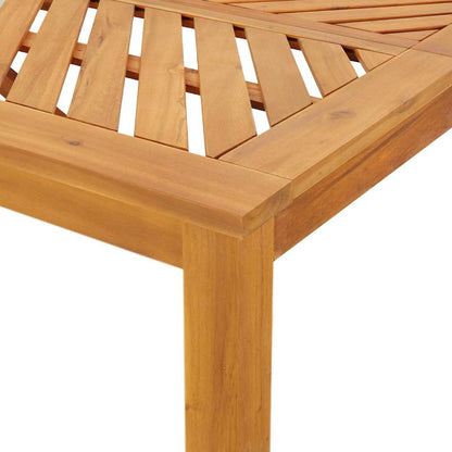 Garten Essgruppe 3 pcs Braun 150 x 90 x 74 cm Akazie Massivholz