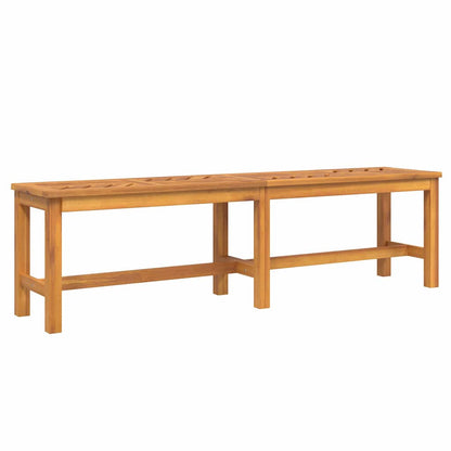 Garten Essgruppe 3 pcs Braun 150 x 90 x 74 cm Akazie Massivholz