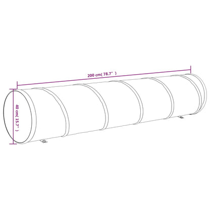 Hundetunnel Blau Ø 40x200 cm Polyester