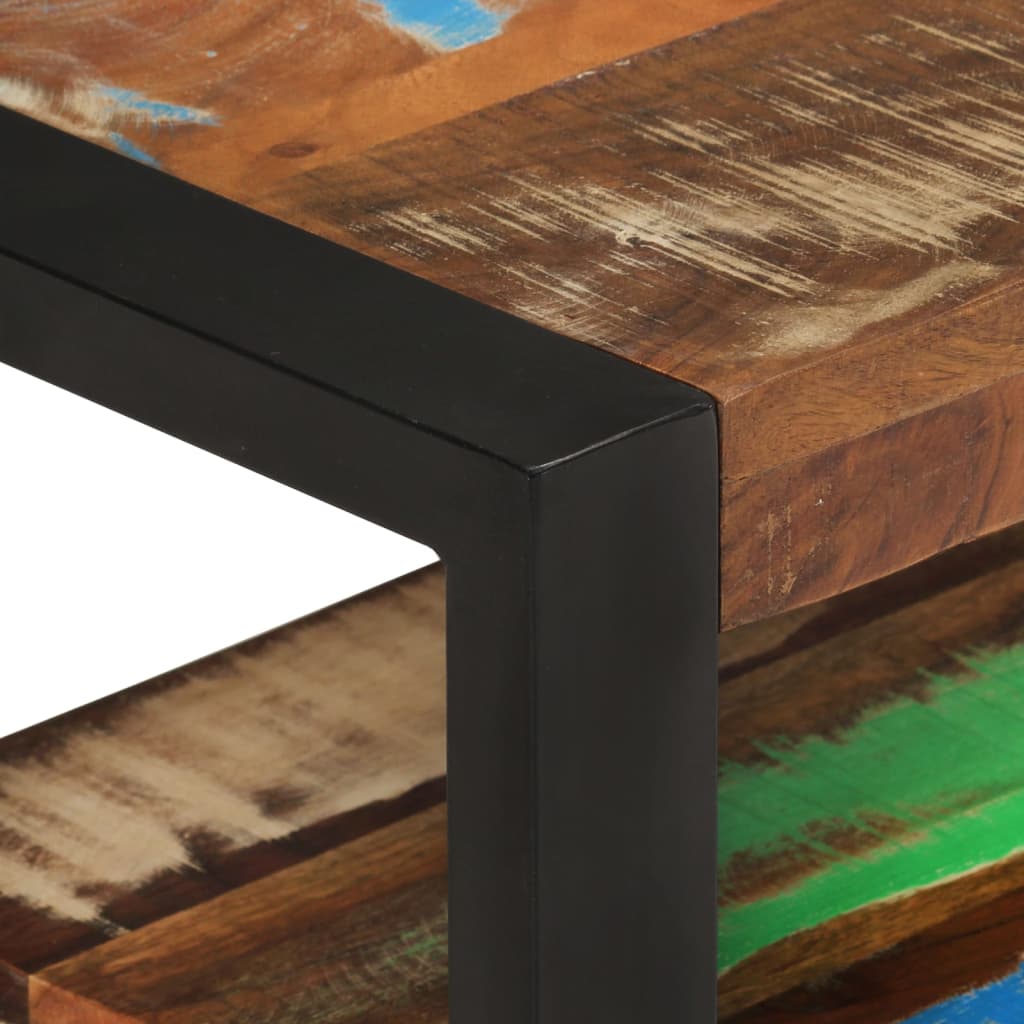 TV-Schrank 120x30x45 cm Altholz Massiv