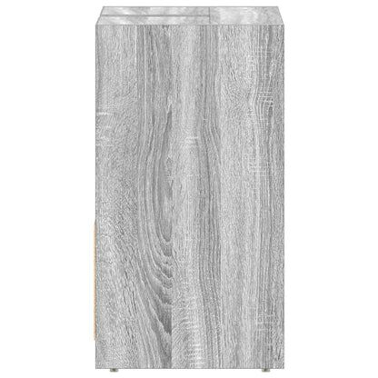 Badschrank Grau Sonoma 60x33x61 cm Holzwerkstoff