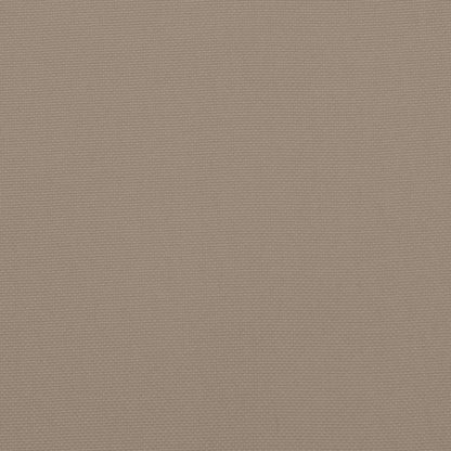 Sofakissen 4 Stk. Taupe 50x50 cm Stoff