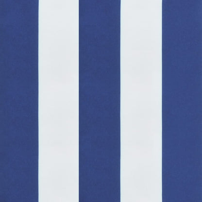 Gartenstuhl-Kissen 6 Stk. Blau & Weiß Gestreift 50x50x4cm Stoff