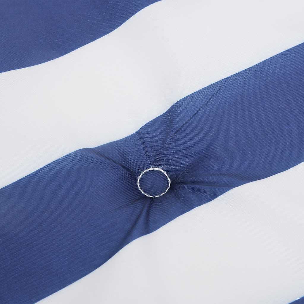 Gartenbank-Auflage Blau&Weiß Gestreift 150x50x4cm Oxford-Gewebe