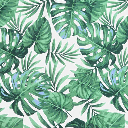 Gartenbank-Kissen Floral Grün 180 x 50 x 4 cm Oxford Stoff