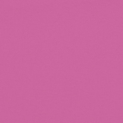 Gartenstuhlauflagen für Hochlehner 2 Stk. Rosa 120x50x3cm Stoff
