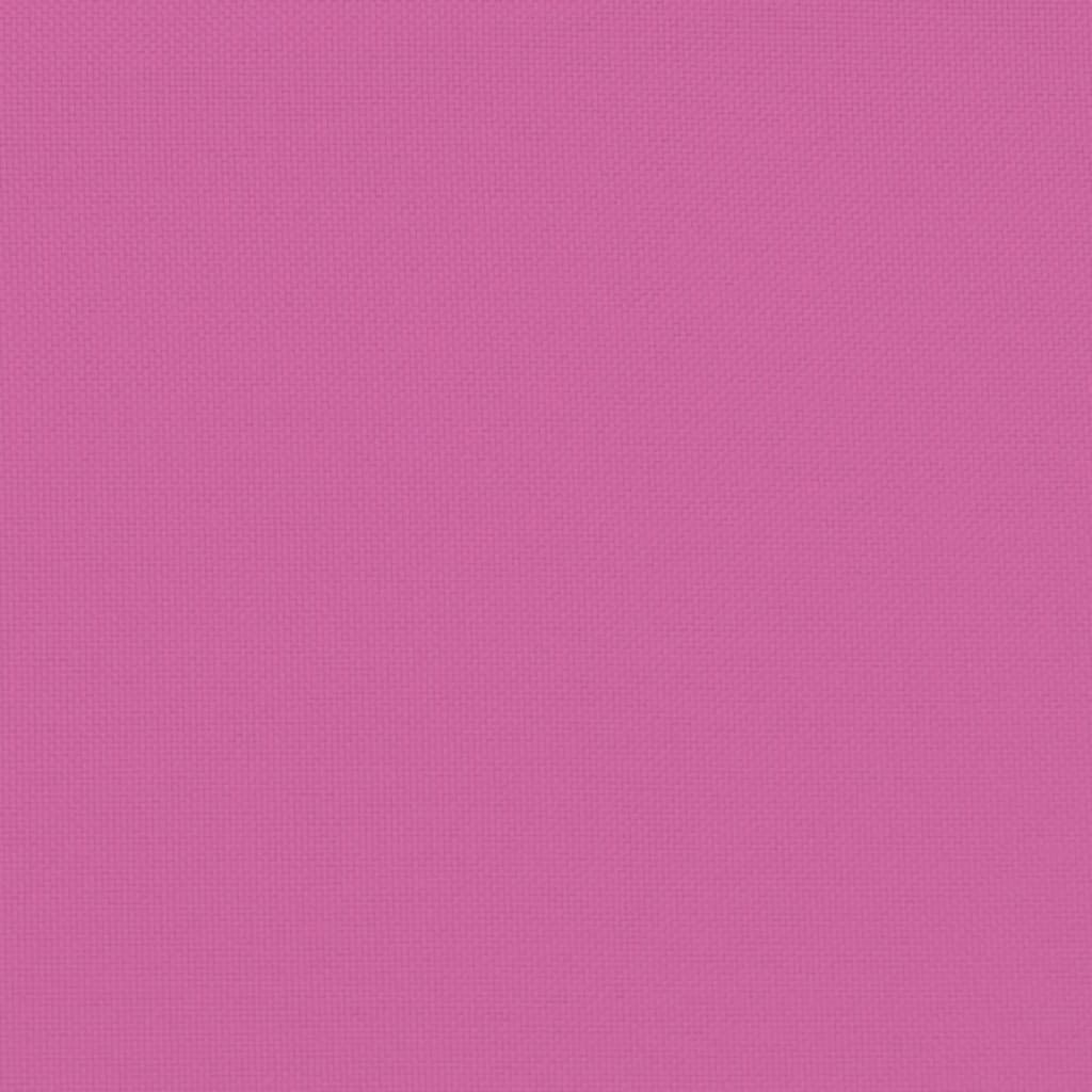 Hochlehner-Auflagen 4 Stk. Rosa Stoff