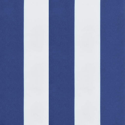 Gartenbank-Auflagen 2 Stk. Blau&Weiß Gestreift 150x50x7cm Stoff