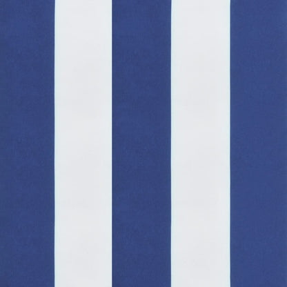 Adirondack-Auflagen 2 Stk. Blau & Weiß Gestreift Oxford-Gewebe