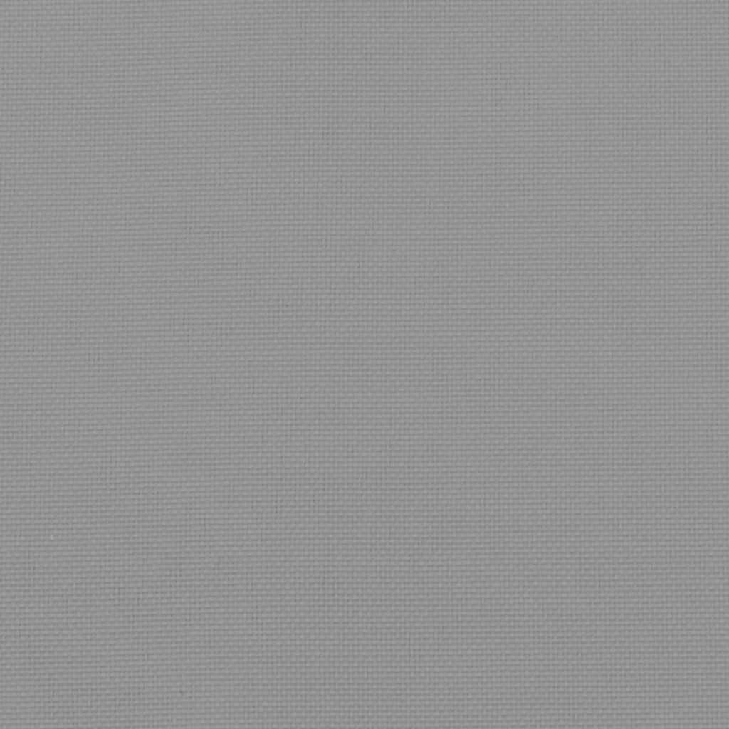 Sonnenliegen-Auflage Grau 180x60x4 cm Oxford-Gewebe