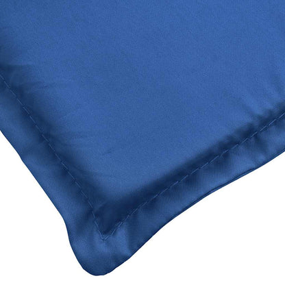 Sonnenliegen-Auflage Königsblau 180x60x4 cm Oxford-Gewebe