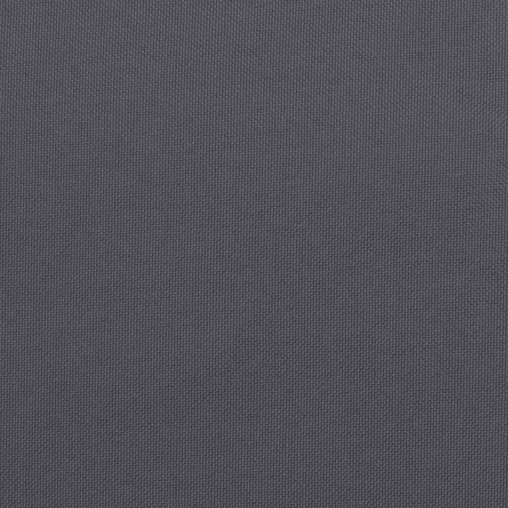 Hochlehner-Auflagen 2 Stk. Anthrazit Oxford-Gewebe