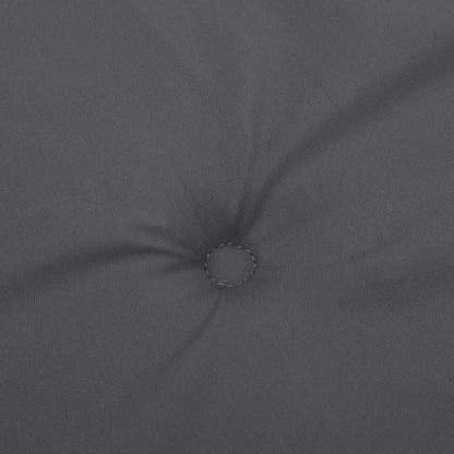 Hochlehner-Auflagen 6 Stk. Anthrazit Oxford-Gewebe