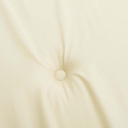 Hochlehner-Auflagen 4 Stk. Creme Oxford-Gewebe