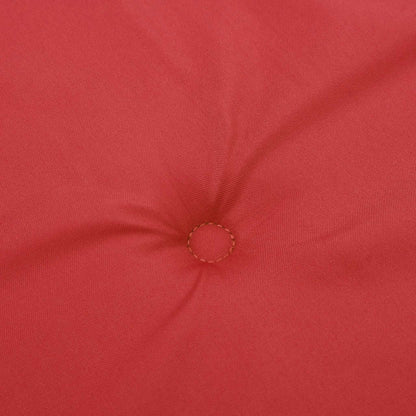 Hochlehner-Auflagen 6 Stk. Rot Oxford-Gewebe