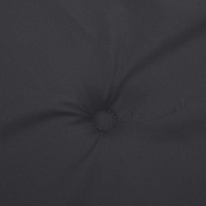 Hochlehner-Auflagen 2 Stk. Schwarz Oxford-Gewebe