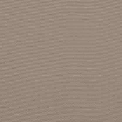 Hochlehner-Auflagen 4 Stk. Taupe Oxford-Gewebe