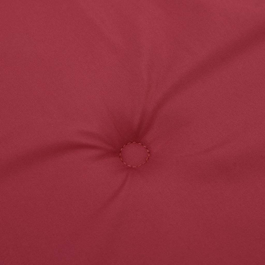 Hochlehner-Auflagen 2 Stk. Weinrot Oxford-Gewebe