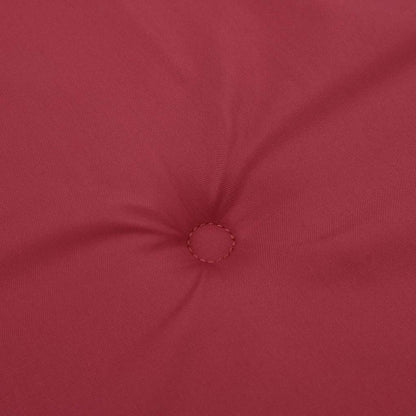 Hochlehner-Auflagen 4 Stk. Weinrot Oxford-Gewebe