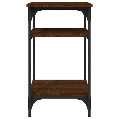 Beistelltisch Braun Eichen-Optik 35x30x60 cm Holzwerkstoff