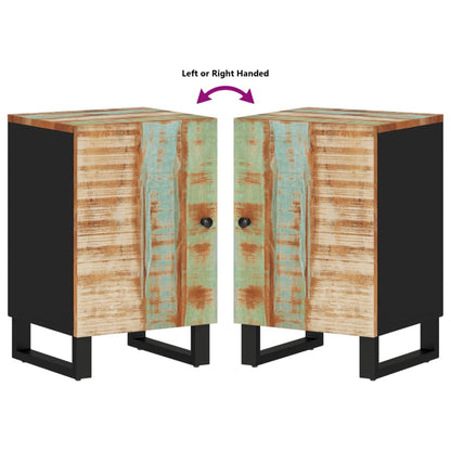 Badschrank 38x33x58 cm Altholz Massiv