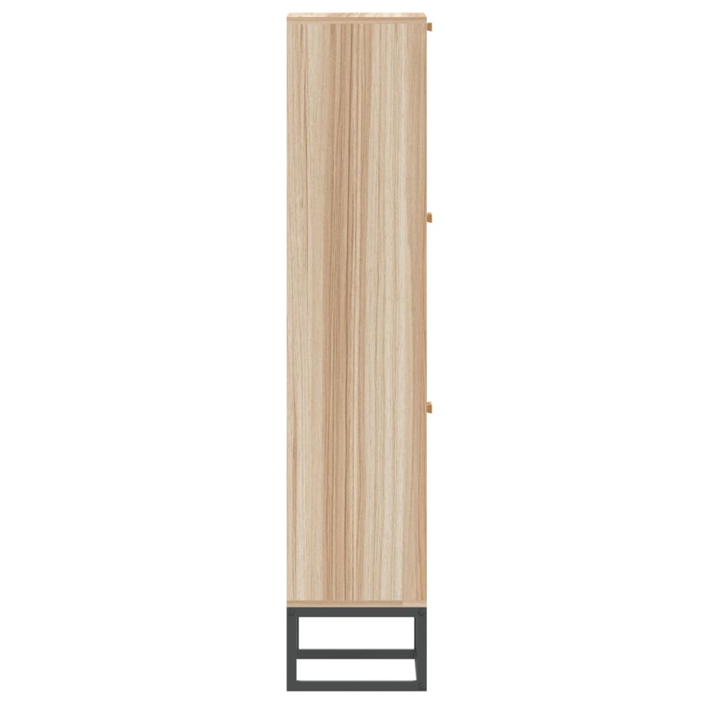 Schuhschrank 52x25x120 cm Holzwerkstoff