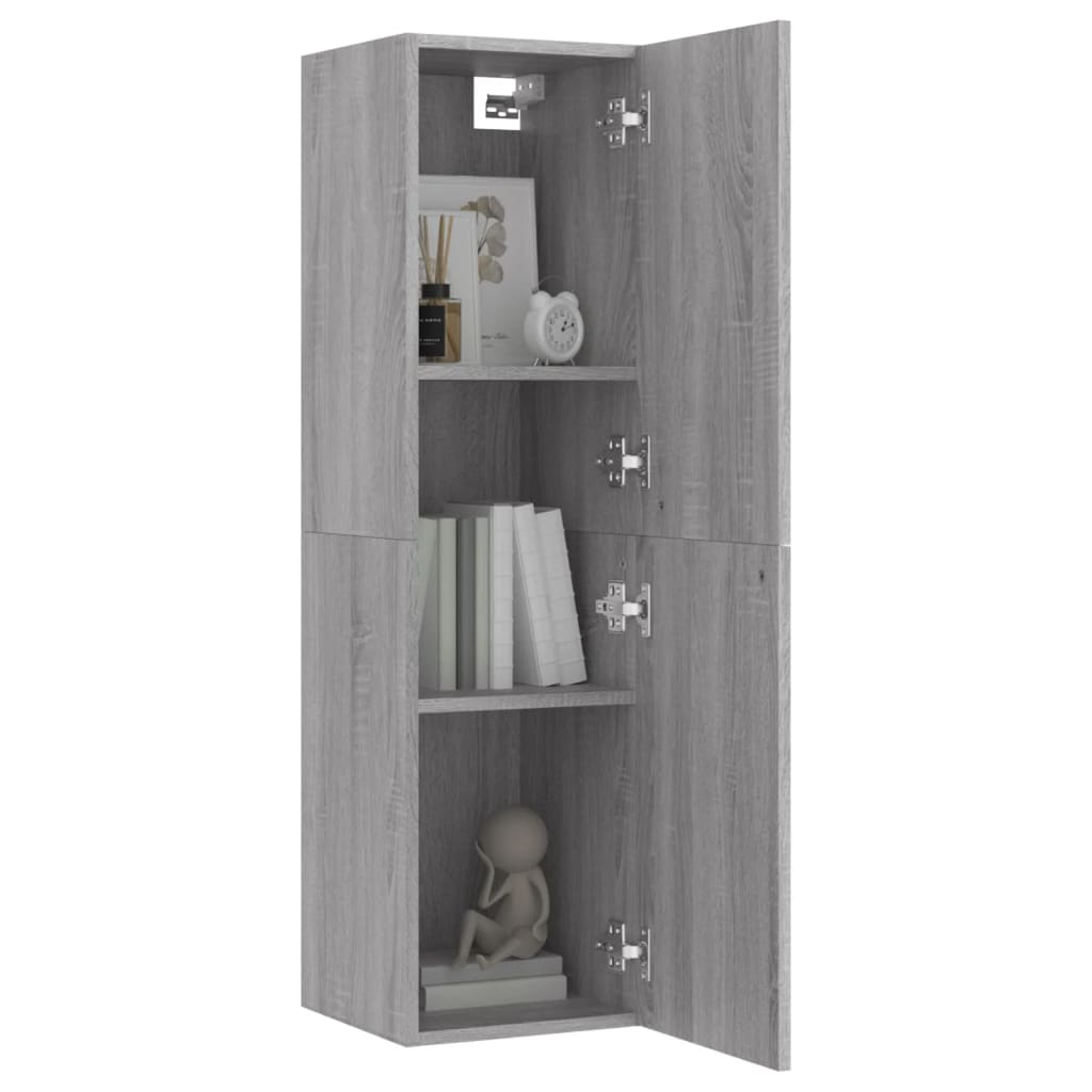 TV-Wandschrank Grau Sonoma 30,5x30x110 cm