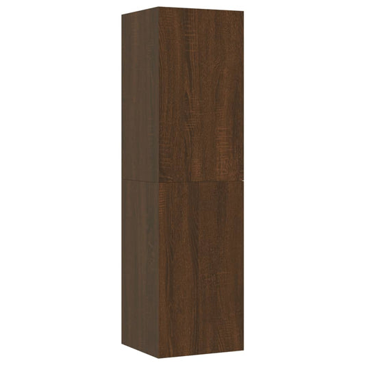TV-Wandschrank Braun Eichen-Optik 30,5x30x110 cm