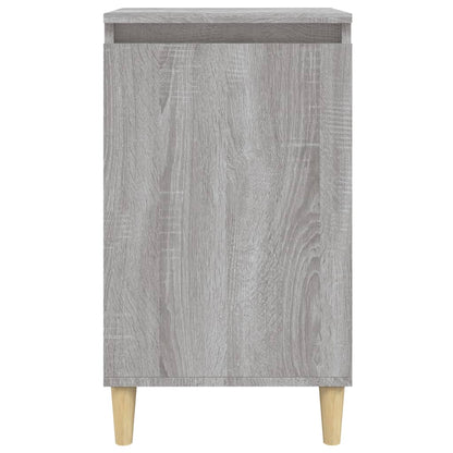 Nachttische 2 Stk. Grau Sonoma 40x35x70 cm Holzwerkstoff