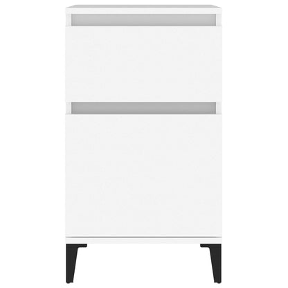 Nachttisch Weiß 40x35x70 cm