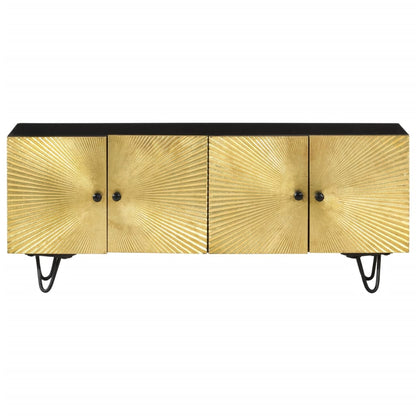 TV-Schrank 110x30x45 cm Massivholz Mango