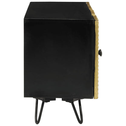 TV-Schrank 110x30x45 cm Massivholz Mango