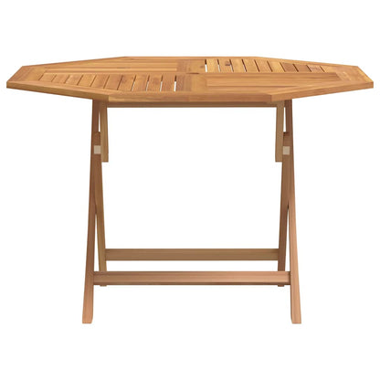 Gartentisch Klappbar 110x110x75 cm Massivholz Teak