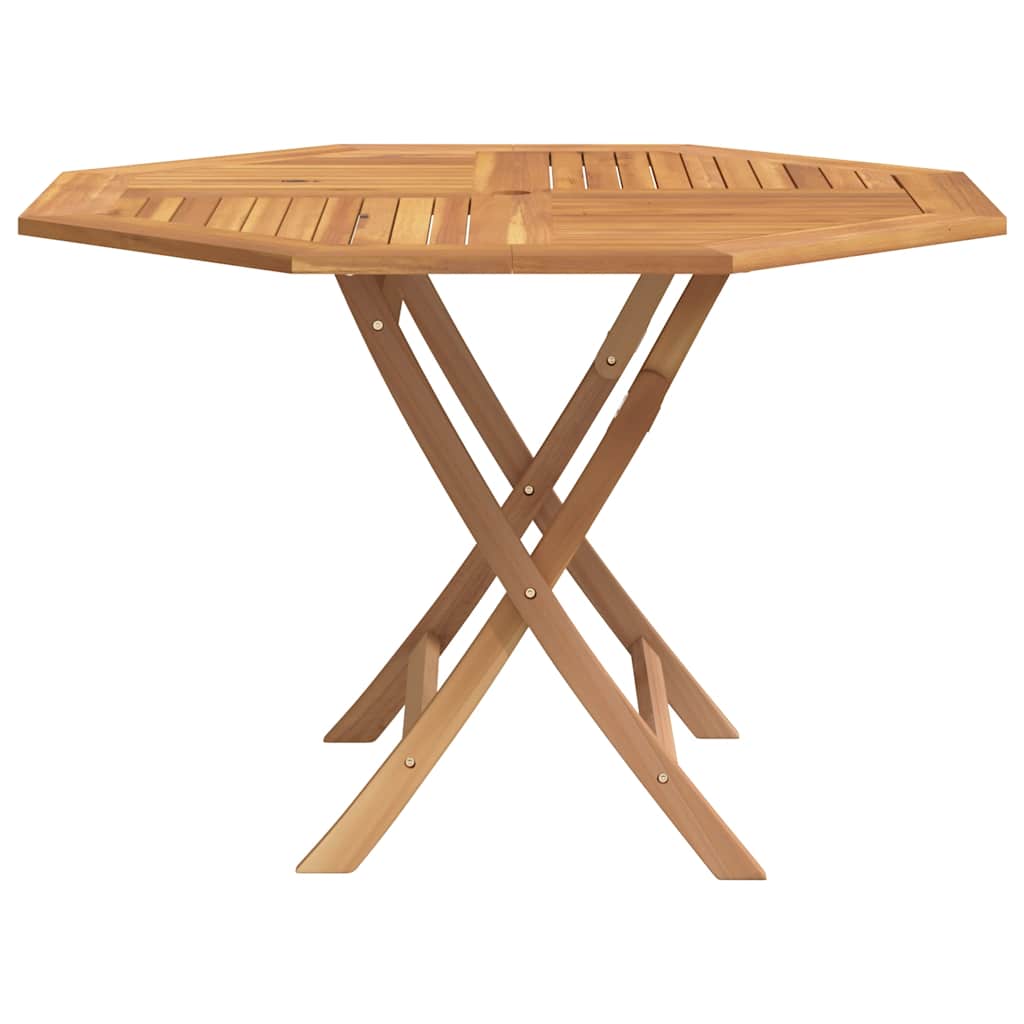Gartentisch Klappbar 110x110x75 cm Massivholz Teak