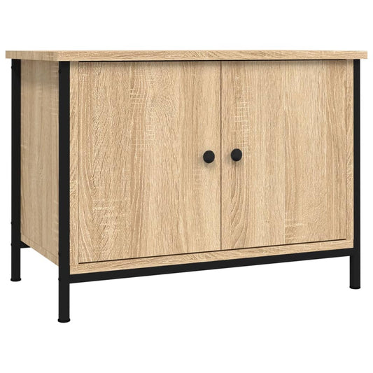 TV-Schrank mit Türen Sonoma-Eiche 60 x 35 x 45 cm Holzwerkstoff