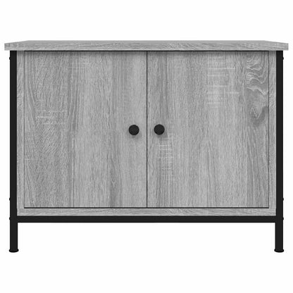 TV-Schrank mit Türen Grau Sonoma 60x35x45 cm Holzwerkstoff
