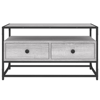 TV-Schrank Grau Sonoma 80x35x45 cm Holzwerkstoff
