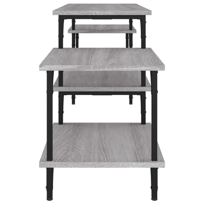 TV-Schrank Grau Sonoma 157x35x52 cm Holzwerkstoff