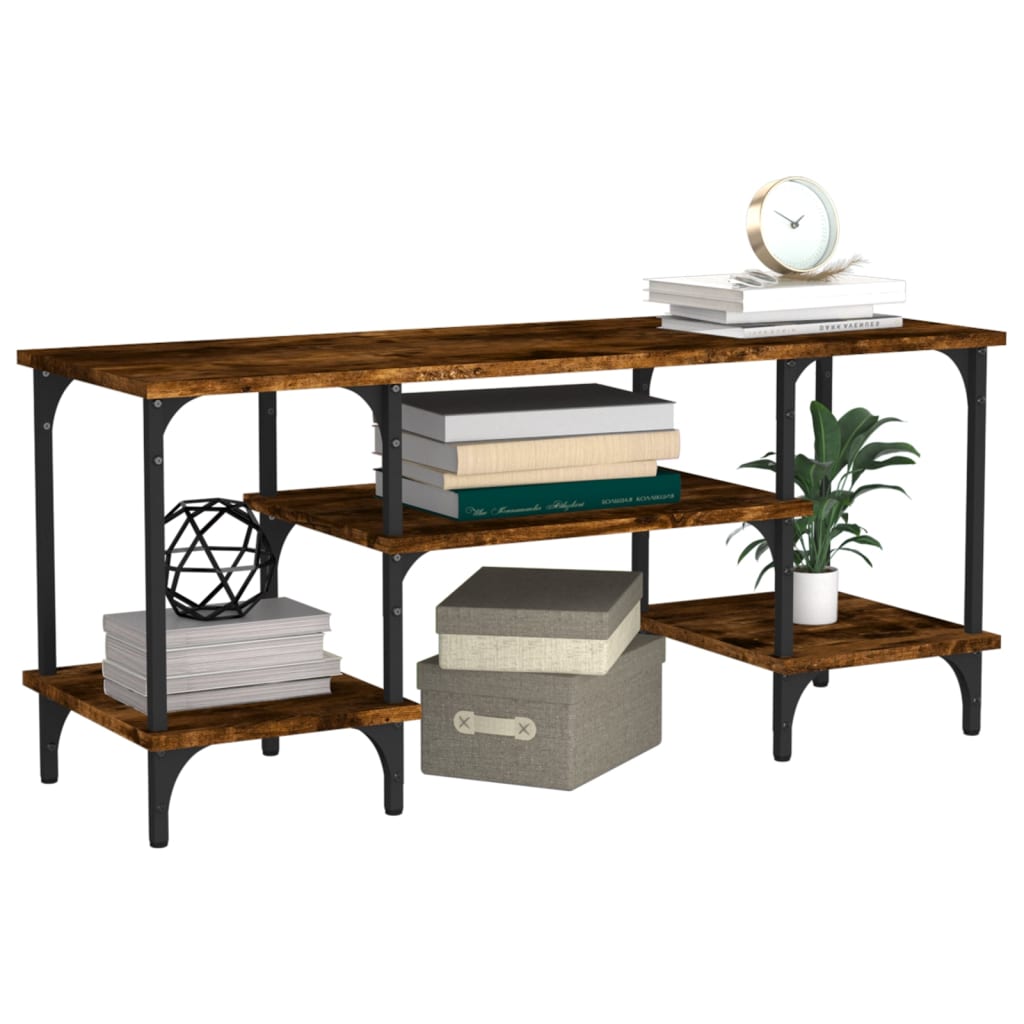 TV-Schrank Räuchereiche 102x35x45,5 cm Holzwerkstoff