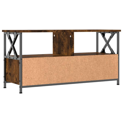 TV-Schrank Sonoma-Eiche 90x33x45 cm Holzwerkstoff & Eisen