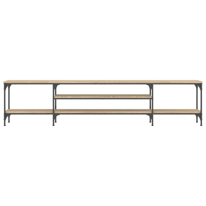 TV-Schrank Sonoma-Eiche 201x35x45 cm Holzwerkstoff & Eisen