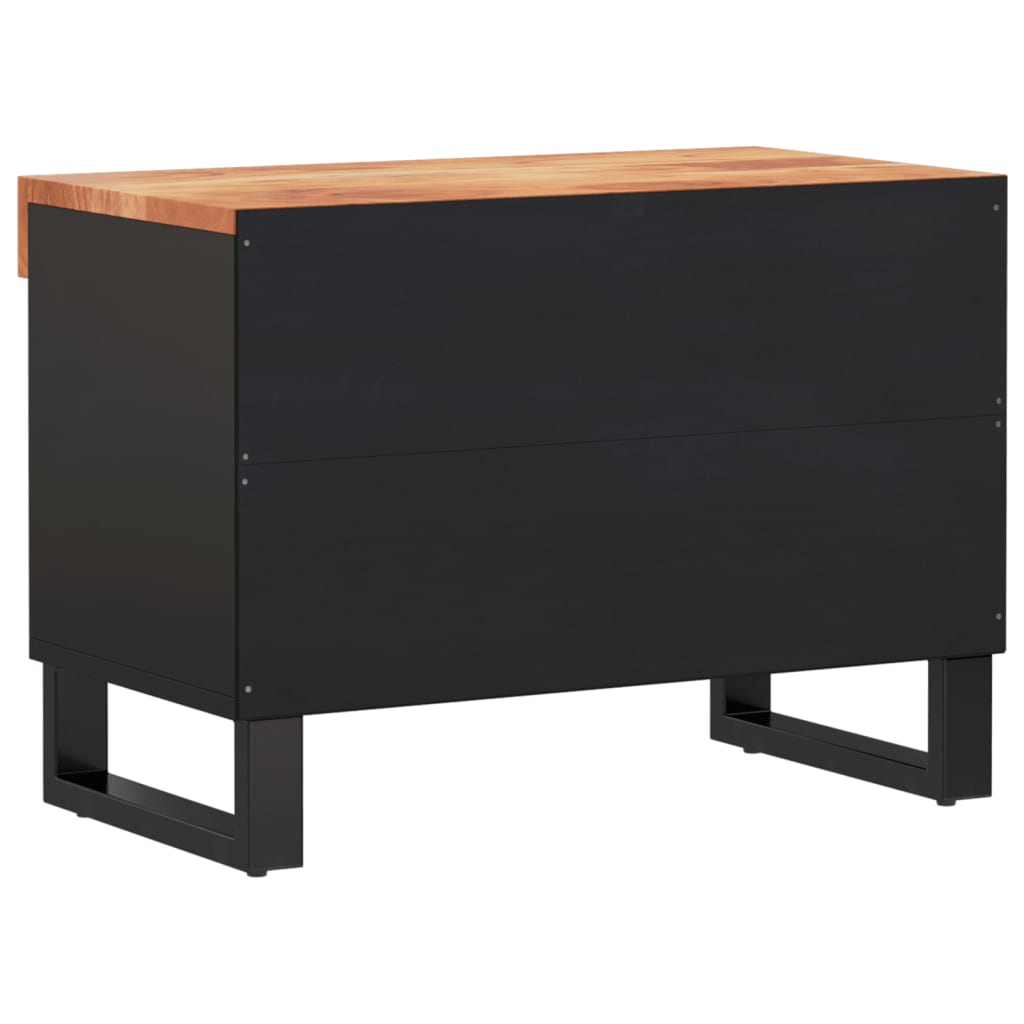 TV-Schrank 60x33x43,5 cm Massivholz Akazie