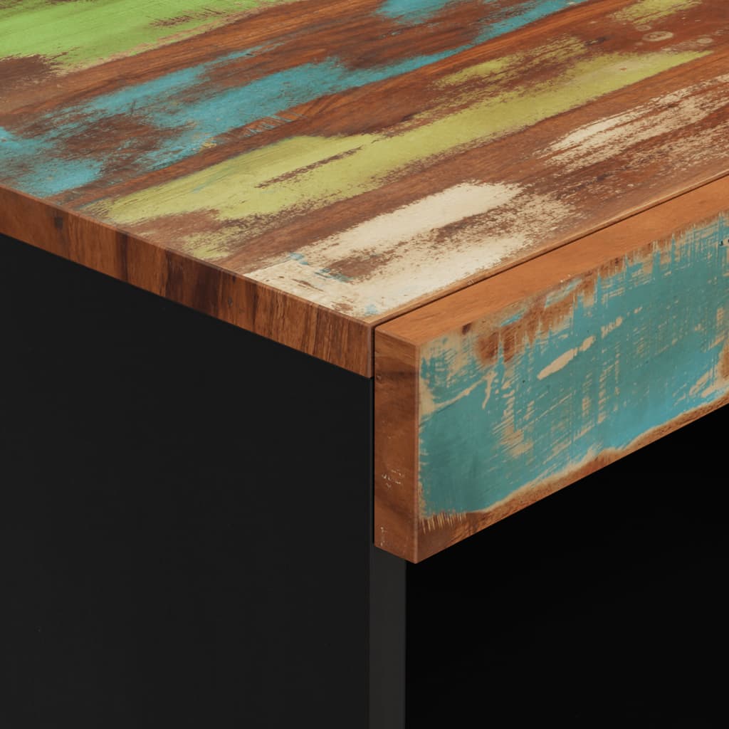 Beistelltisch 60x33x107 cm Altholz Massiv