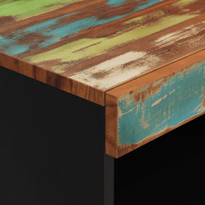 Beistelltisch 60x33x107 cm Altholz Massiv