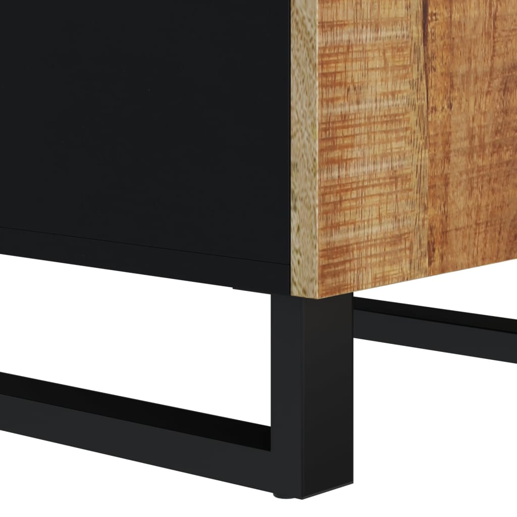 Sideboard mit Tür 40x31x75 cm Massivholz Mango