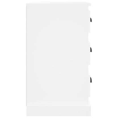 Nachttisch Weiß 39x39x67 cm Holzwerkstoff