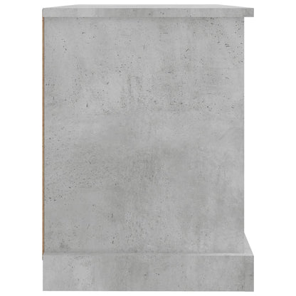 TV-Schrank Betongrau 73x35,5x47,5 cm Holzwerkstoff