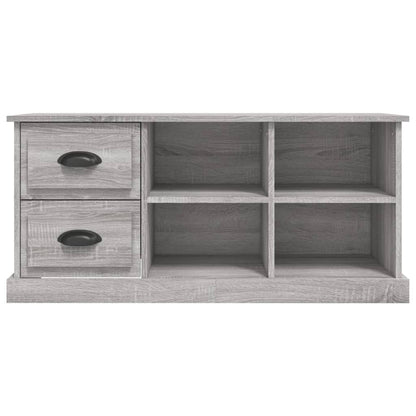 TV-Schrank Grau Sonoma 102x35,5x47,5 cm Holzwerkstoff