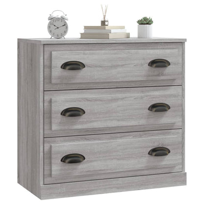 Sideboard Grau Sonoma 70x35,5x67,5 cm Holzwerkstoff