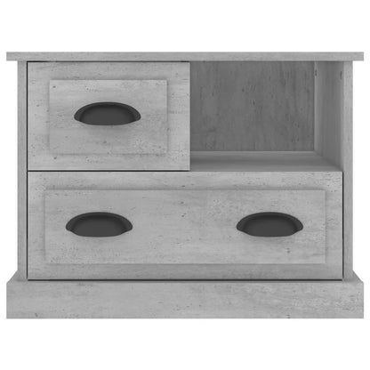 Nachttisch Betongrau 60x39x45 cm